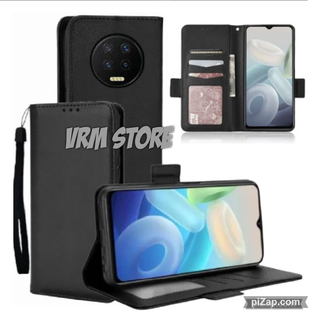 Case Dompet Hp Infinix Note 7 Case Dompet Casing Hp Flip Kulit Case Wallet Leather Cover