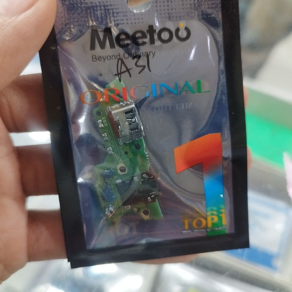Oppo A31 2020 Ori Flexible Charger + ic Flexbel Konektor Cas Charger OPP A31 2020 Ori 100% Meetoo + 