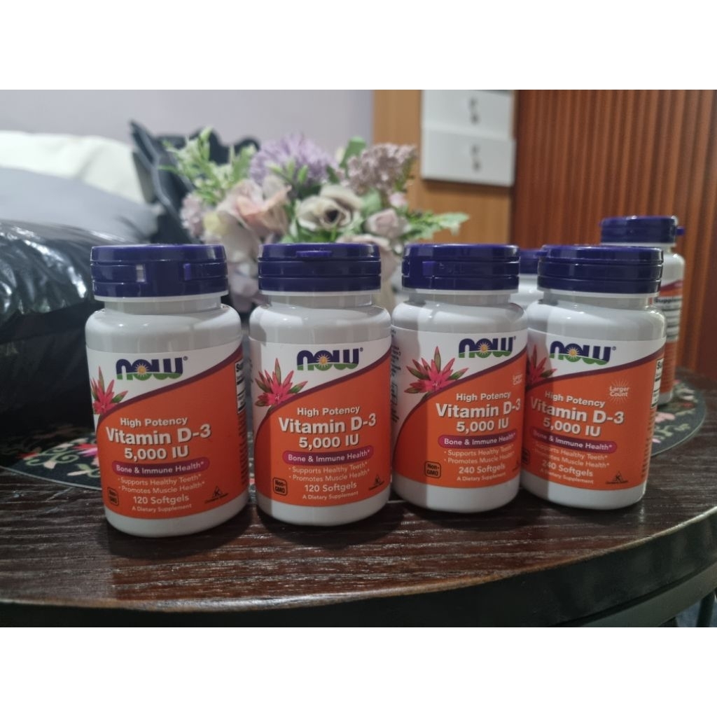 NOW Vitamin D3 5000iu