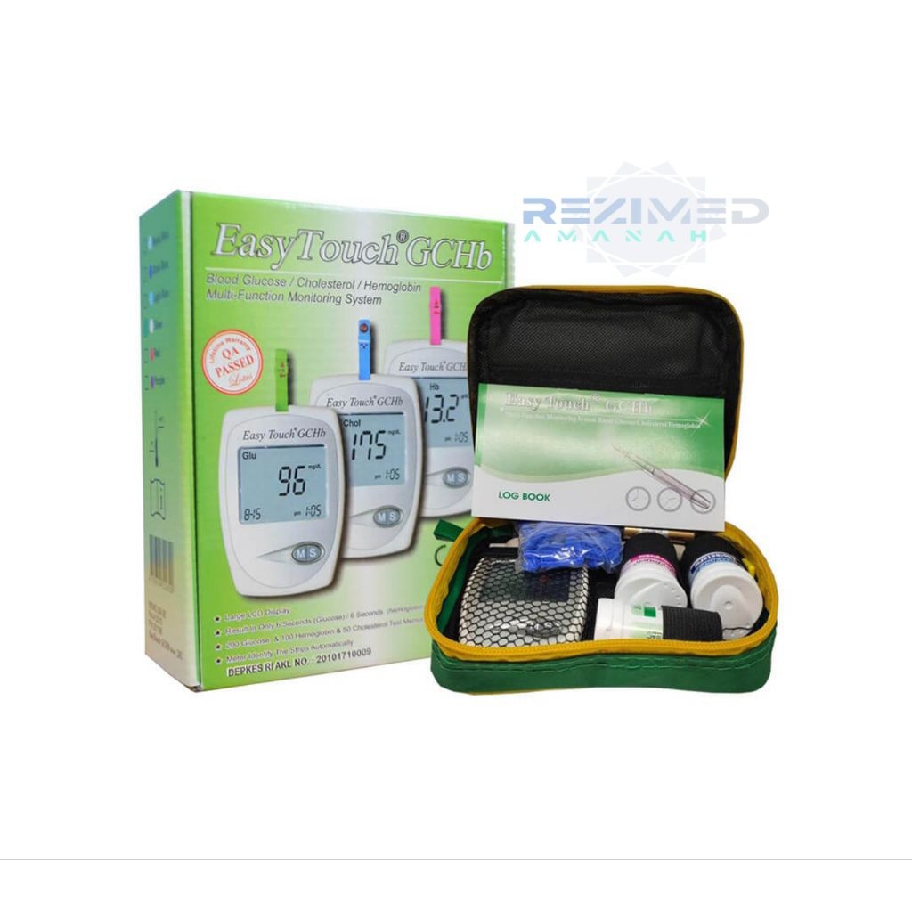 Alat Tes Easy Touch GCHb (Gula Darah, Hemoglobin dan Kolesterol)