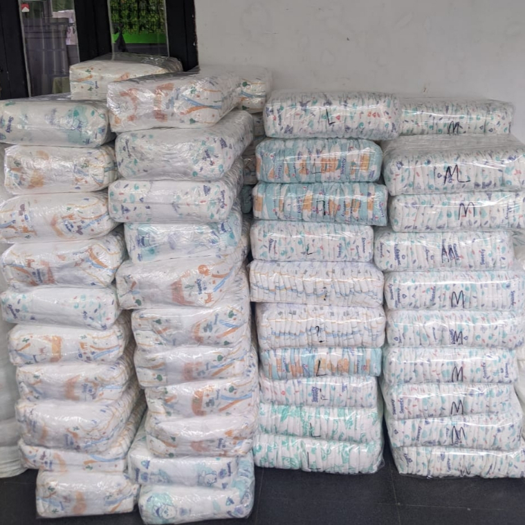 POPOK PEMPES BAYI CURAH/REPACK UKURAN S/M/L/XL/XXL ISI 50PCS GRADE A