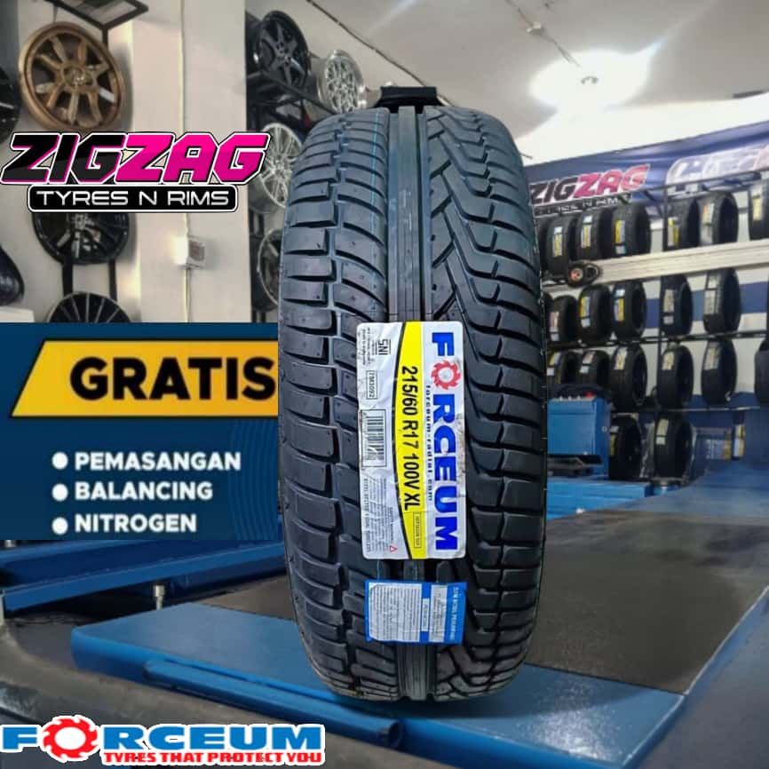 Ban mobil Ukuran 215 60 R17 Forceum Heptagon Suv Ban Terios rush outlander Ring 17