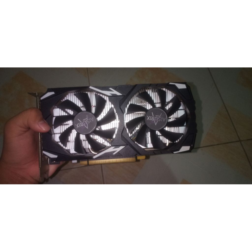 AISURIX RX 580 AMD 8GB Full set (Bekas Normal)