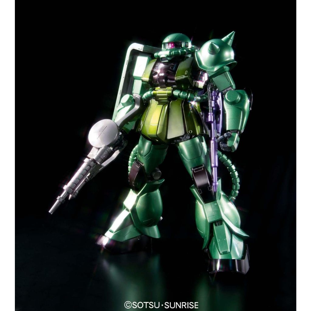Bandai Hobby Ms-06F Zaku Ii Green 30Th Ann. Limited Extra Finish Bandai Pg Action Figure