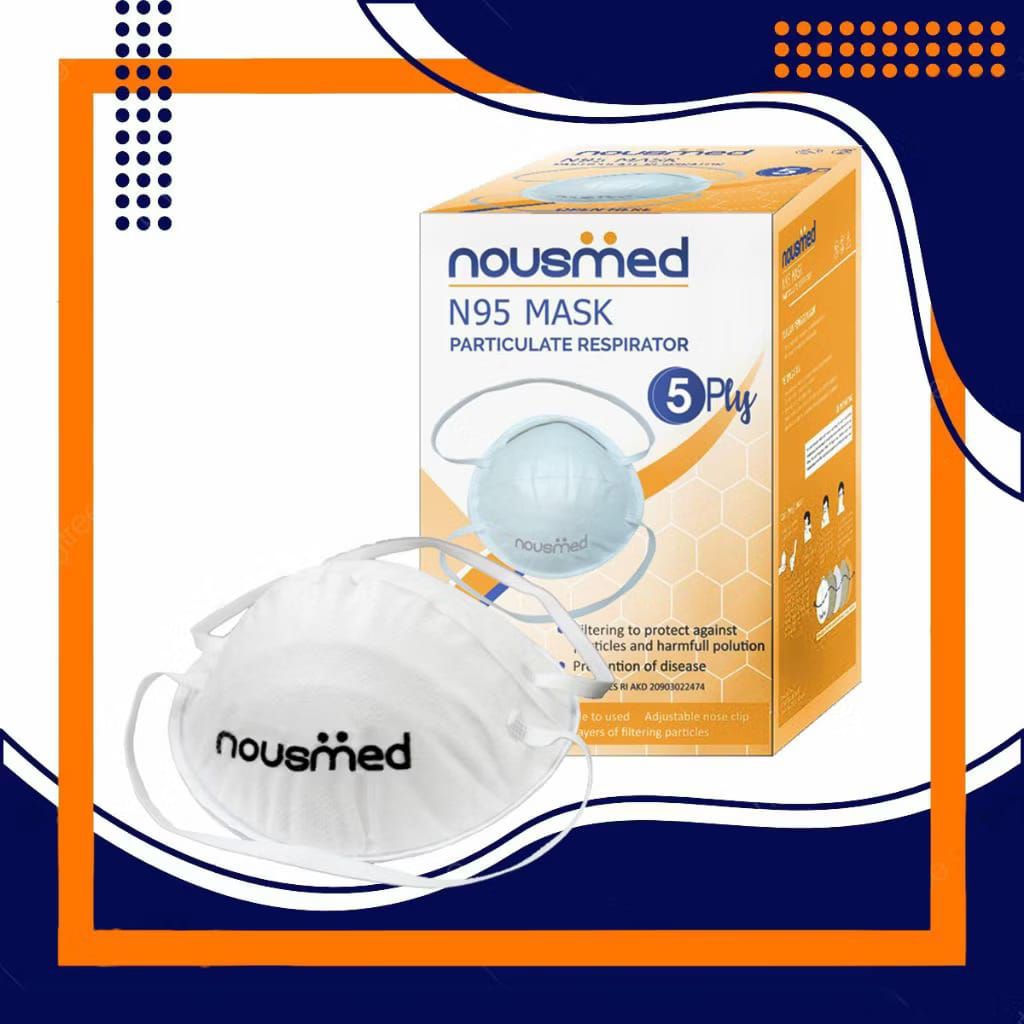 Masker N95 Nousmed Particulate Respirator
