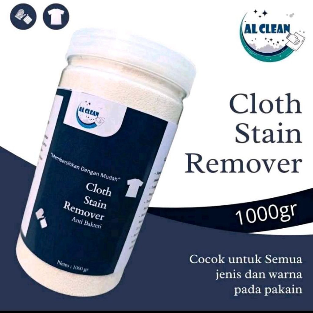 Serbuk ajaib viral Cloth Stain Remover / pembersih noda baju / penghilang noda membandel pada pakaia