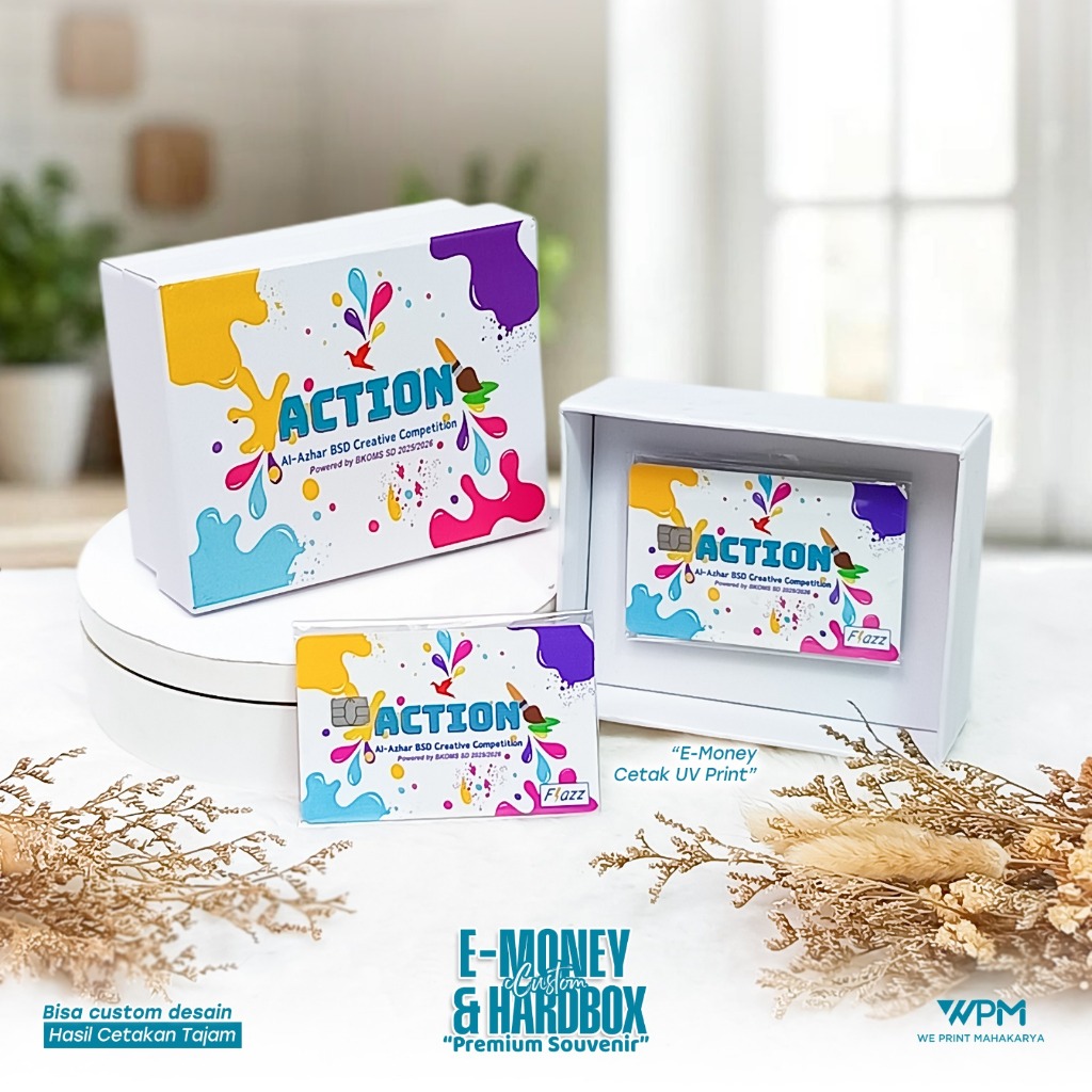 CUSTOM EMONEY / EMONEY CUSTOM 2 SISI / CUSTOM EMONEY PACKINGA HARDBOX