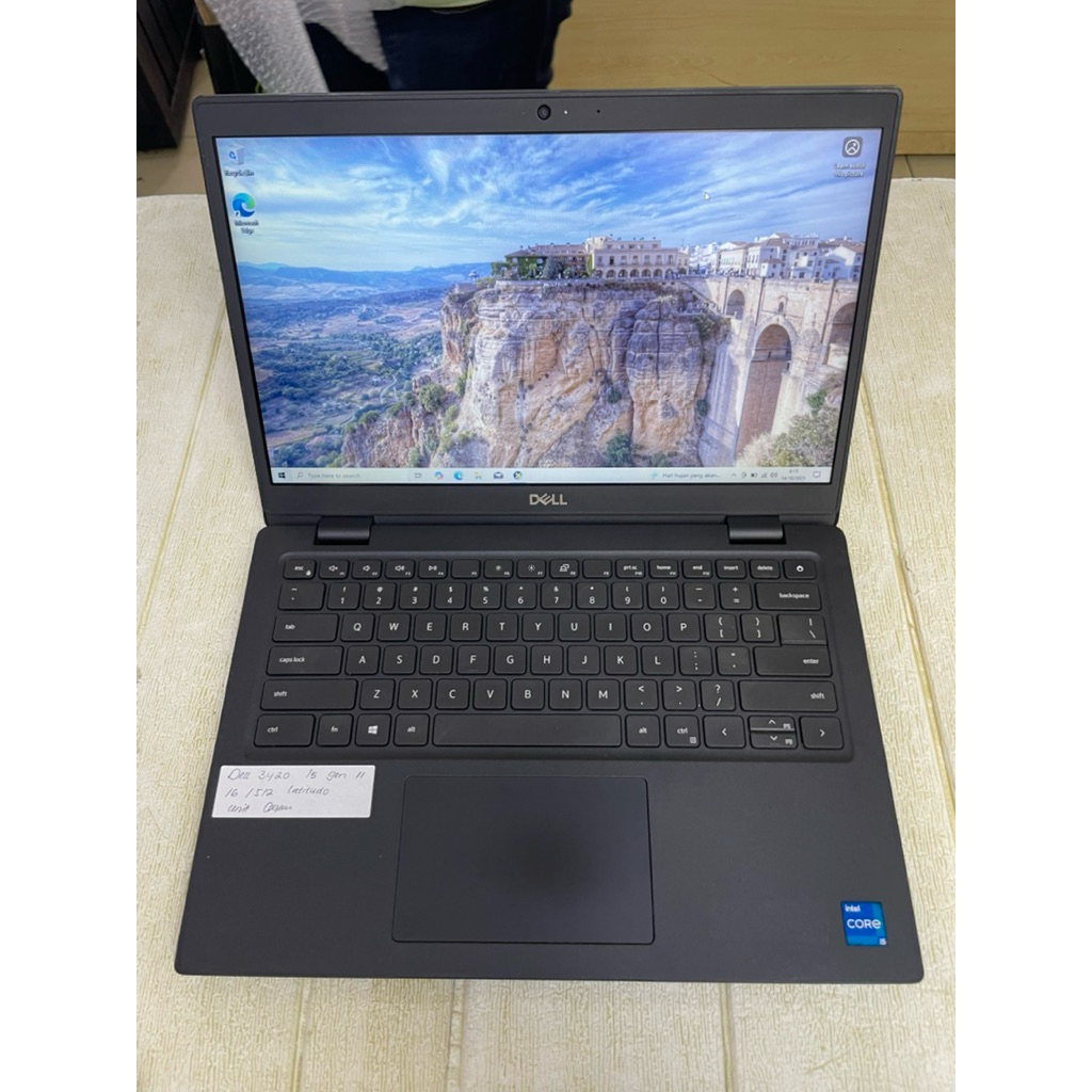 (LAPTOP KERJA MURAH) DELL LATITUDE 3420 14" 16gb/512gb i5 11th gen bekas second original