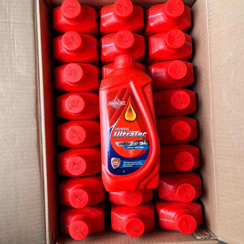 [PROMO] Oli Federal Ultratec 1 Liter | Oli Motor Federal Ultratec 1000ml