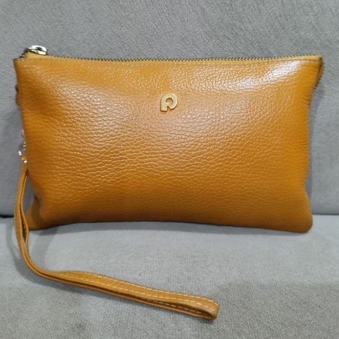 DOMPET PAPILLON SEKEN WARNA KUNING MULUS