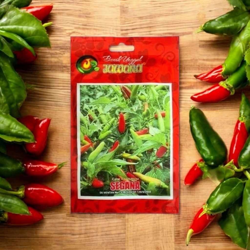 Benih Cabe Rawit Hijau Unggul SEGANA 10 gram