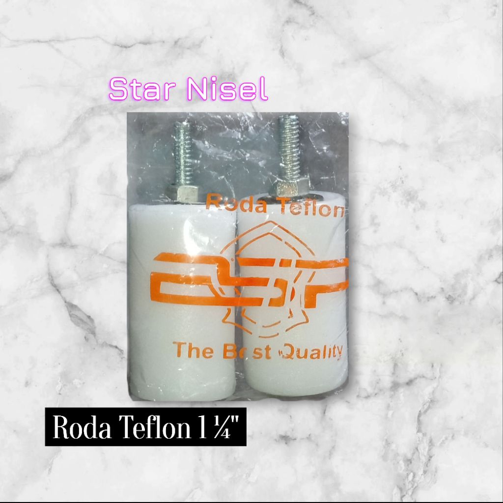 Teflon Pintu Pagar Roda Samping/Roda Roller Nylon