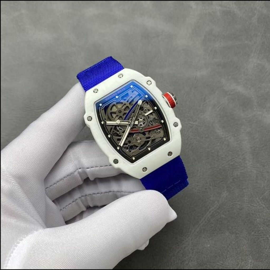 JAM TANGAN SULTAN/JAM TANGAN COWOK/JAM TANGAN RM67-02 PINTURAULT CARBON SWISS AUTOMATIC JAM TANGAN L