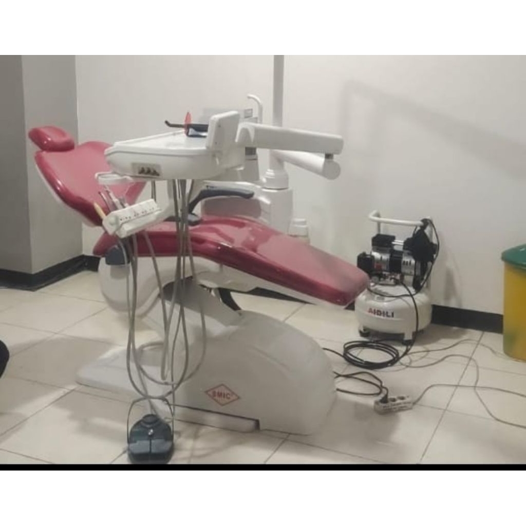 DENTAL UNIT 2ND SMIC LAMPU LED/DENTAL UNIT 2ND MURAH PAKET KOMPLETE