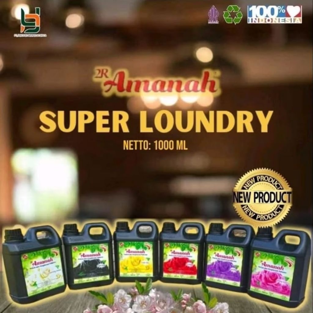 AMANAH SUPER LAONDRY /AMANAH LAUNDRY/PARFUM LAUNDRY/TAHAN LAMA/ORIGINAL