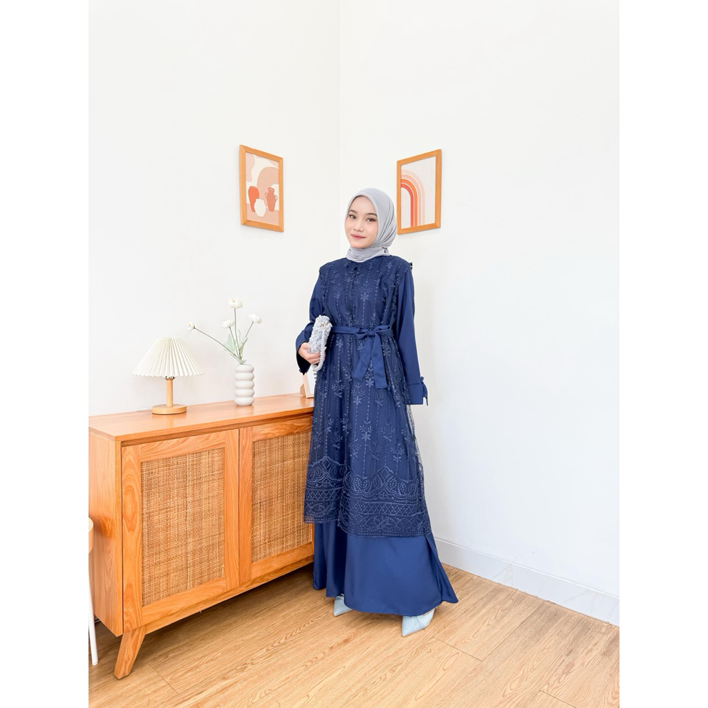 ALEA SET DRESS LOCANA LABEL | QUINZY DRESS LACE