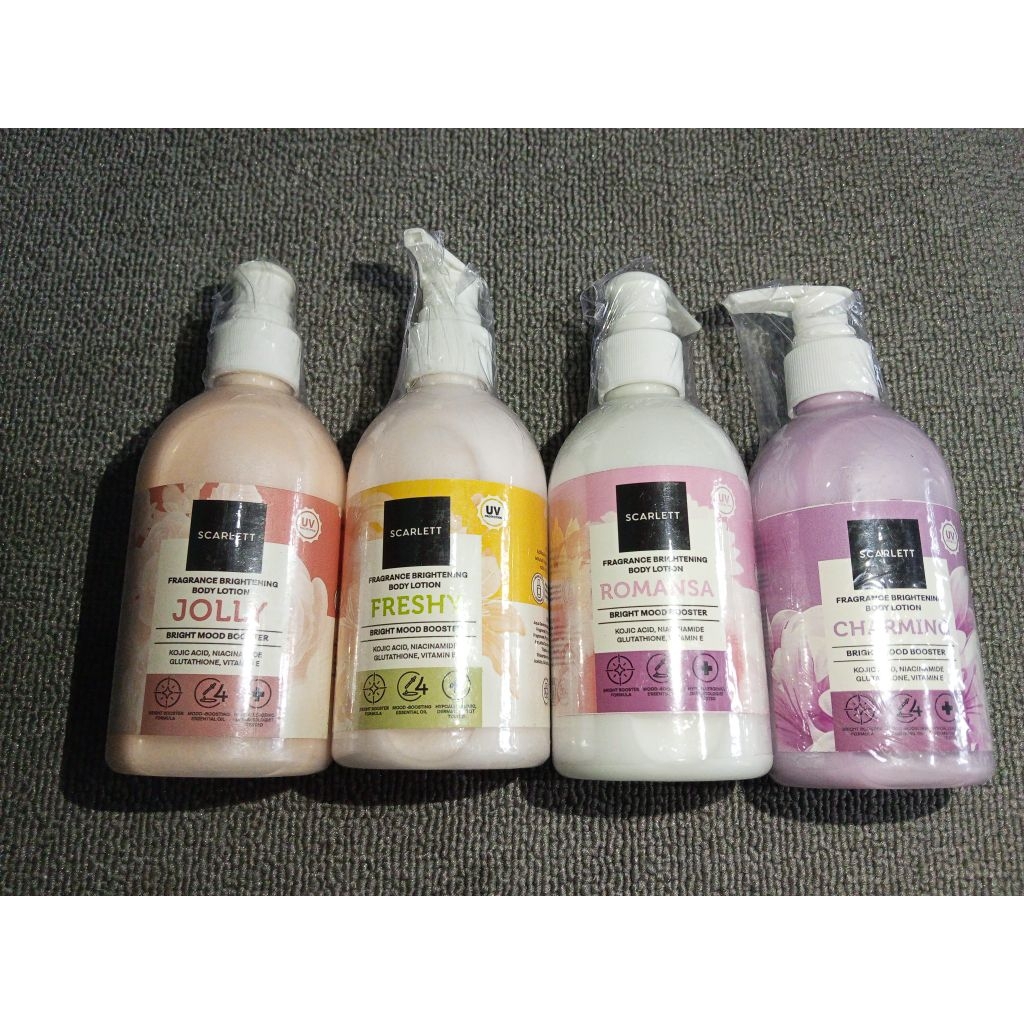 READY STOK SCARLETT LOTION repack kemasan 300ml (SEGEL)