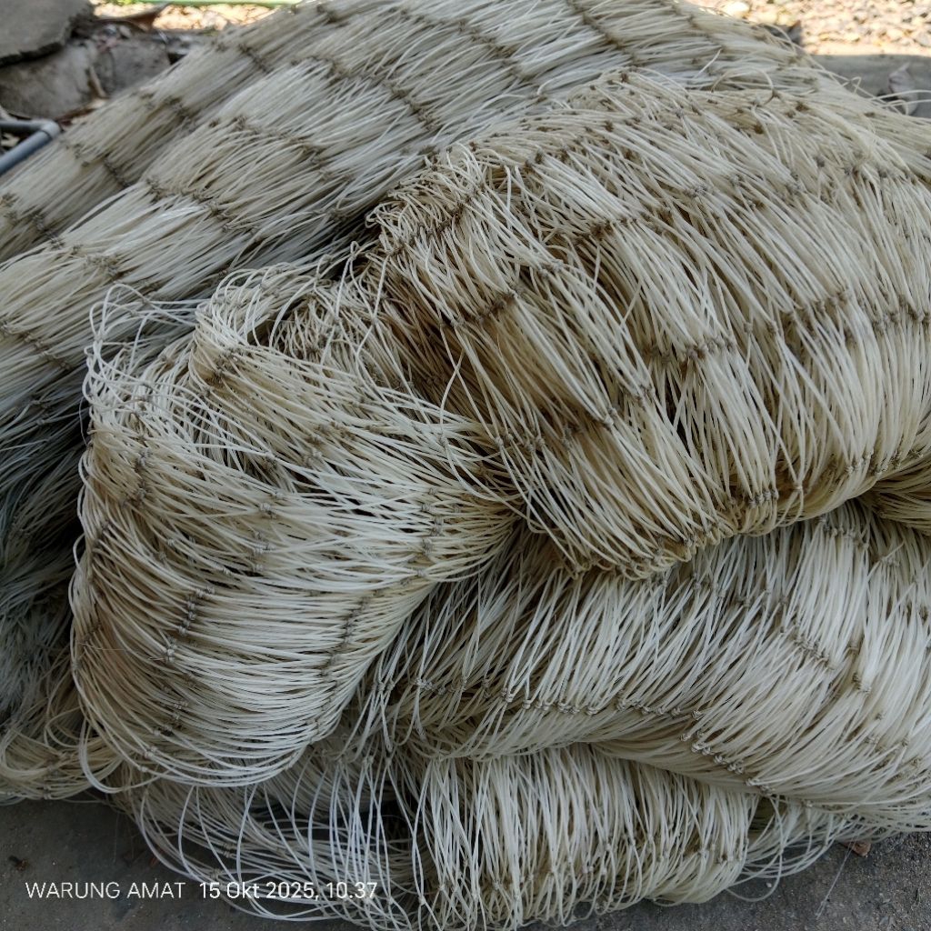 Jaring Milenium bekas, Jaring Laut 14m x 100m, jaring pagar Ayam