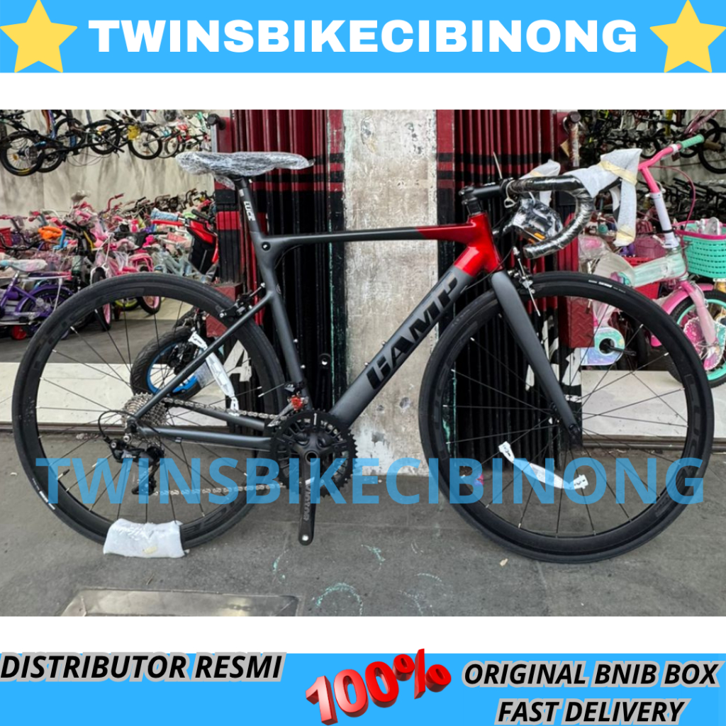 Sepeda Balap Roadbike CAMP IMPALA 11Speed Size 520