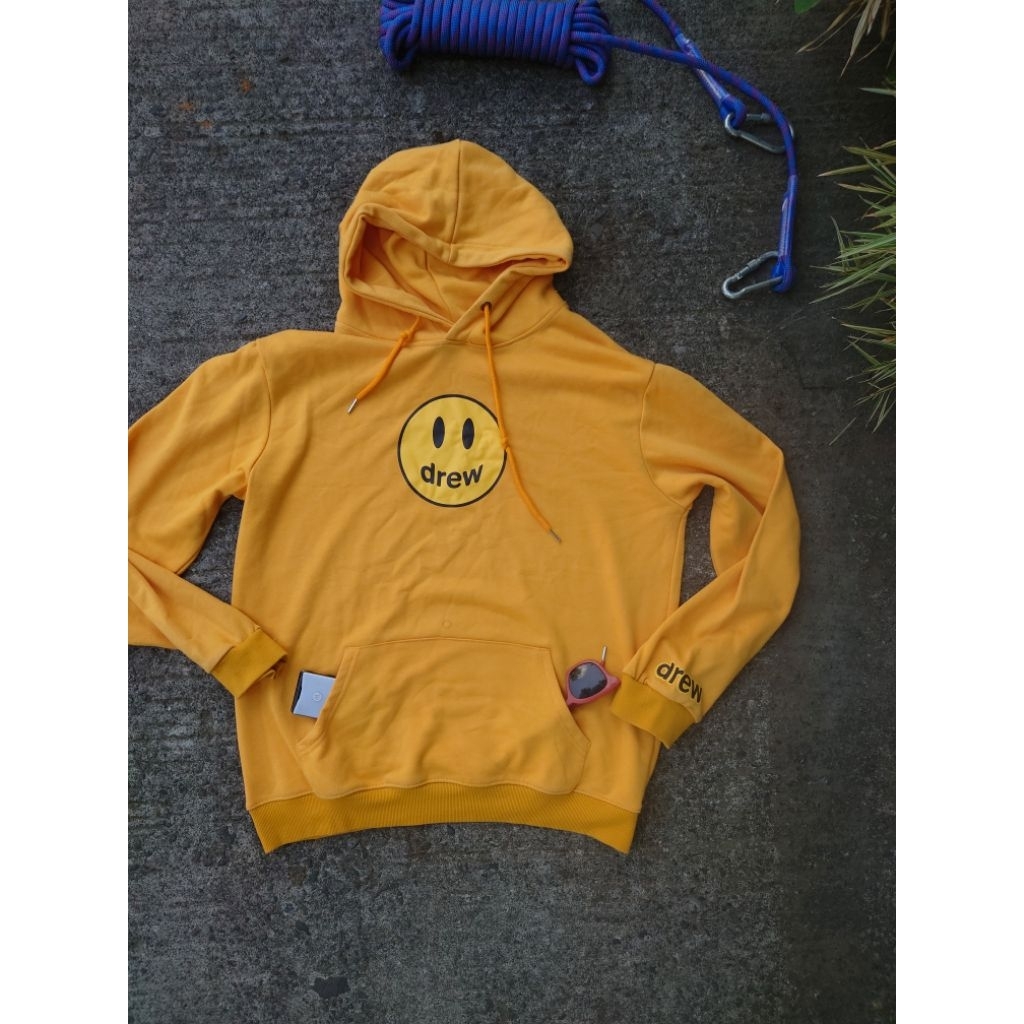 Hoodie jemper kuning drew