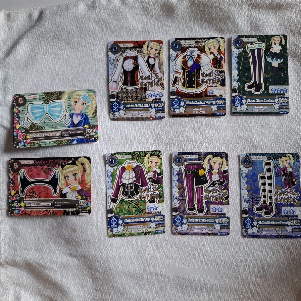 Kartu Aikatsu Cool Loli Gothic Original