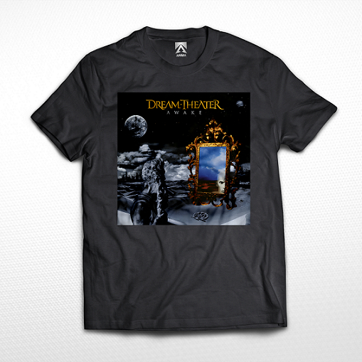 KAOS BAND DREAM THEATER Awake / tshirt musik rock progresive metal baju distro unisex