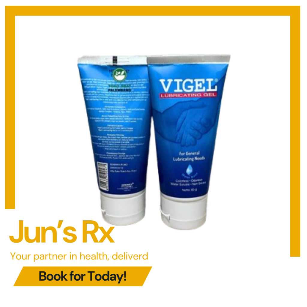 Vigel 30 gram | Vigel 60 gram | Lubricant