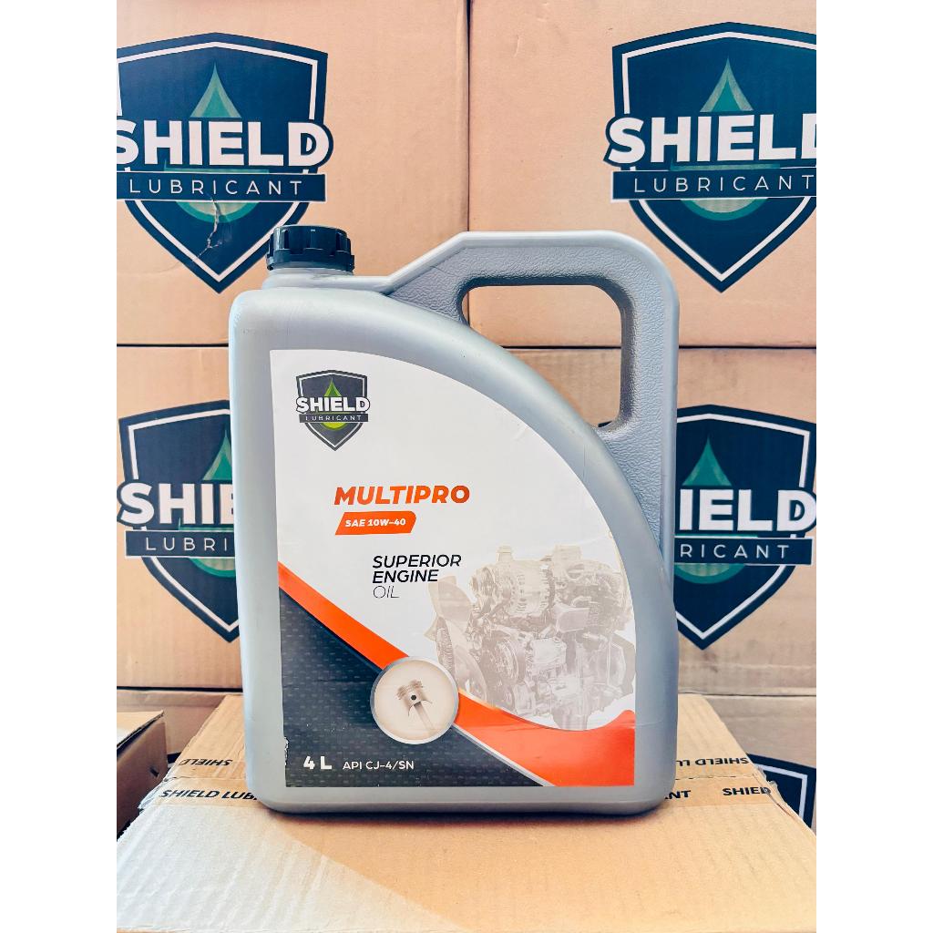 Oli Shield MultiPro SAE 10W-40 Superior Engine API CJ-4/SN 4 L