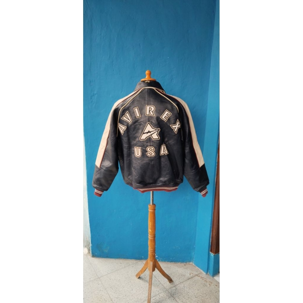 AVIREX USA Leather Jacket