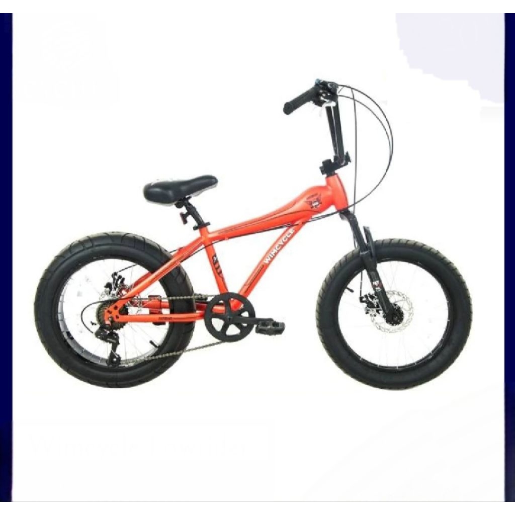 Sepeda LowRider Wimcycle 20 inch Fatbike Ban 4.0