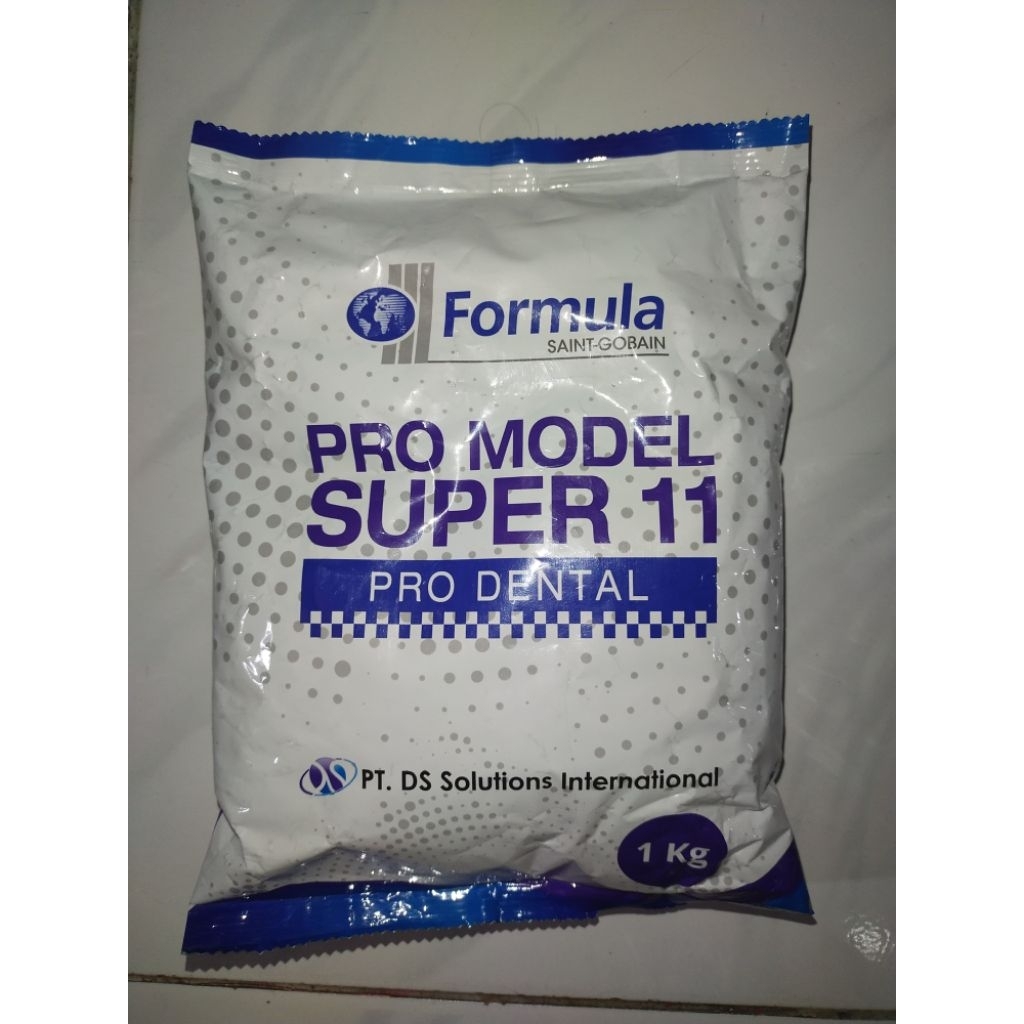 gips dental / gipsum pro dental / bahan cor gigi / dental gips Pro Model Super 11