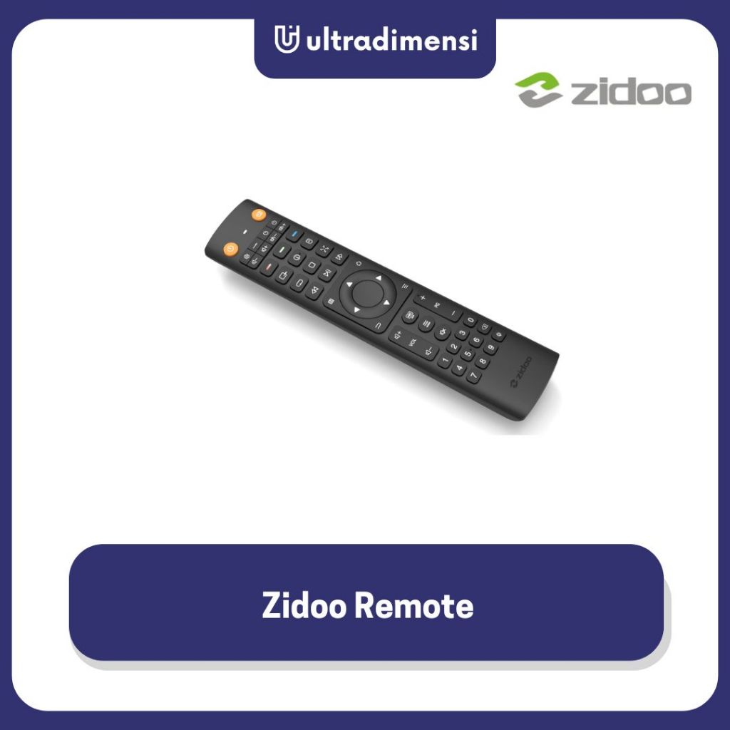 Zidoo Remote, Remote Control