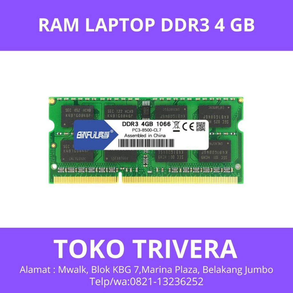 RAM LAPTOP/RAM LAPTOP DDR3 4GB