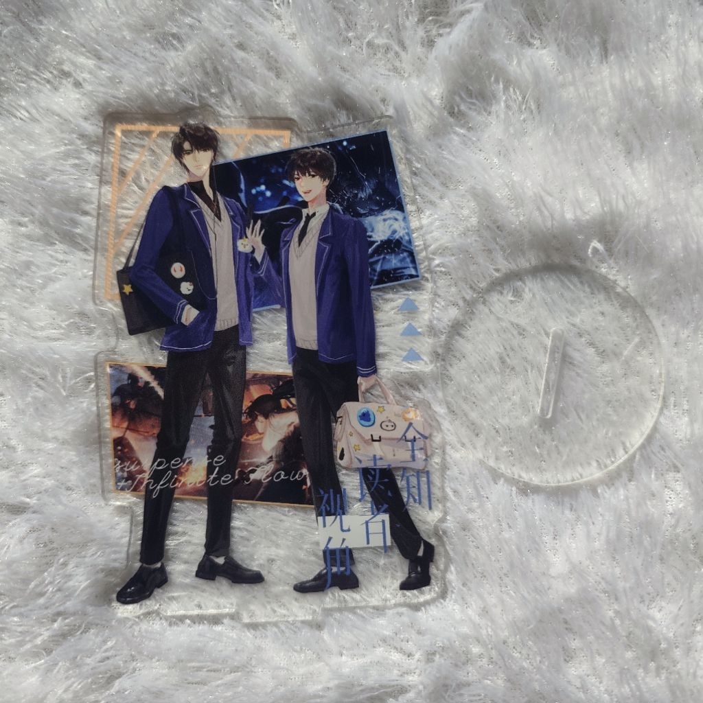 Merch Omniscient Reader Viewpoint Official Standee Joongdok [Joonghyuk x Dokja] China Ver + 3 Postca