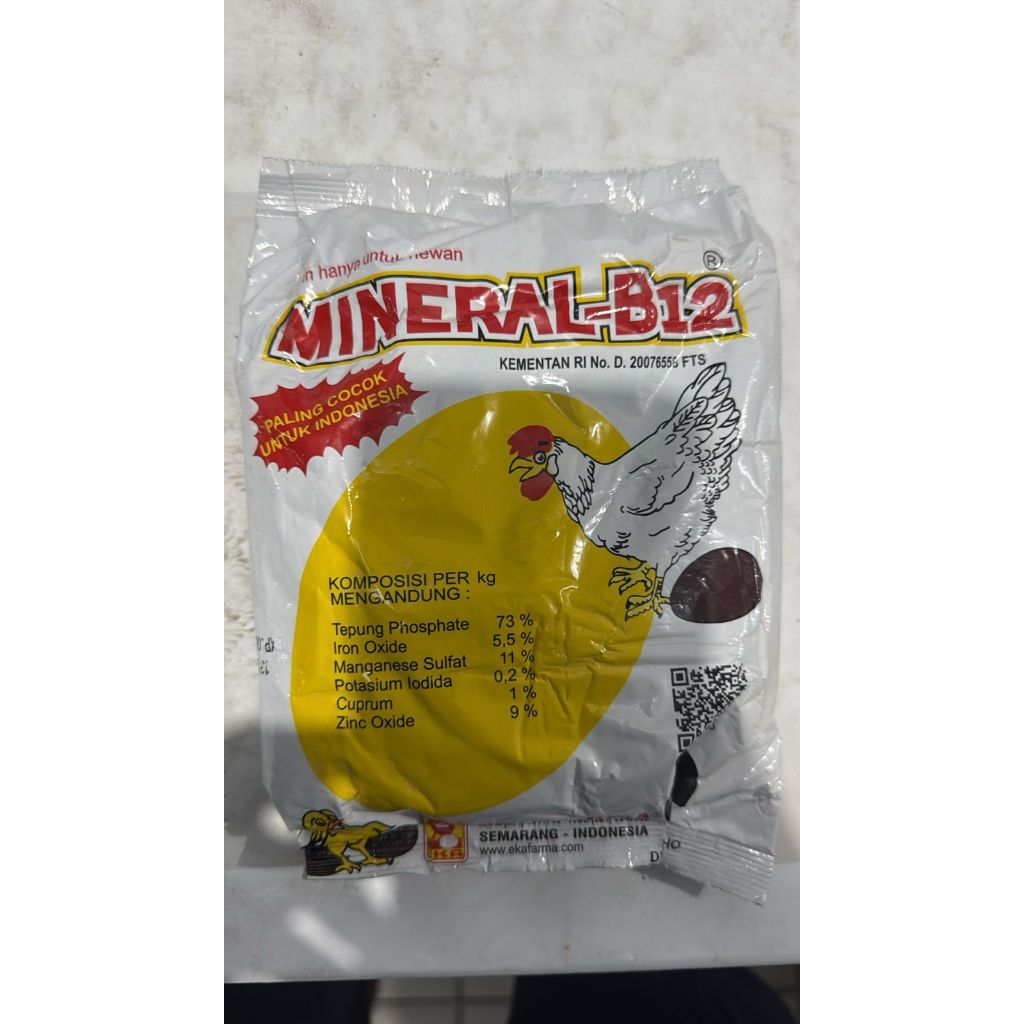 MINERAL B12 MINERAL AYAM 1KG EKA FARMA