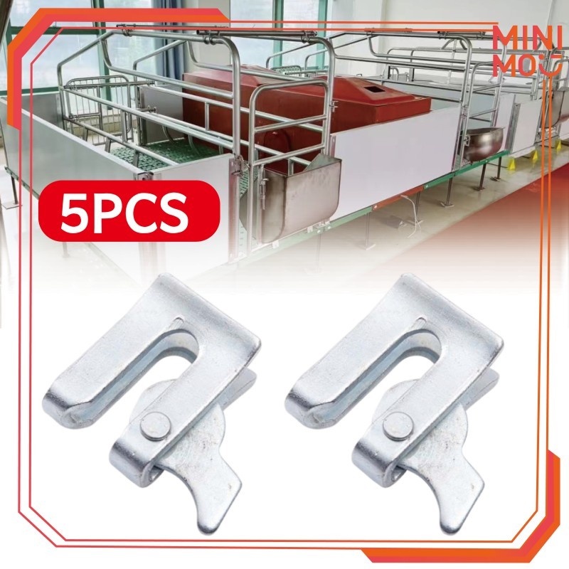 5PCS Kunci Selot Pintu Otomatis Grendel Overpal Untuk Mengunci Pintu Pagar Taman Rumah dan Mencegah 