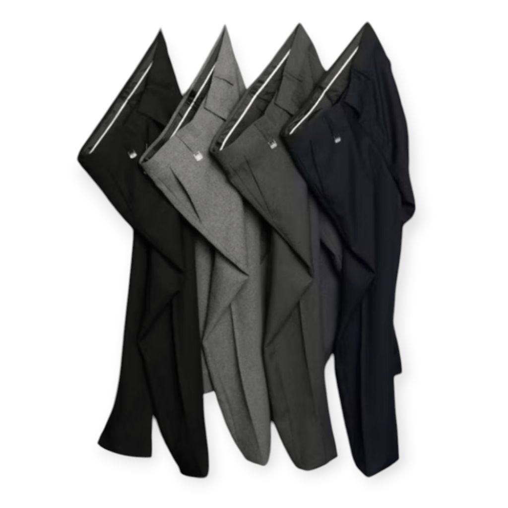 Celana Formal Pria Slim_Fit Bahan Tebal