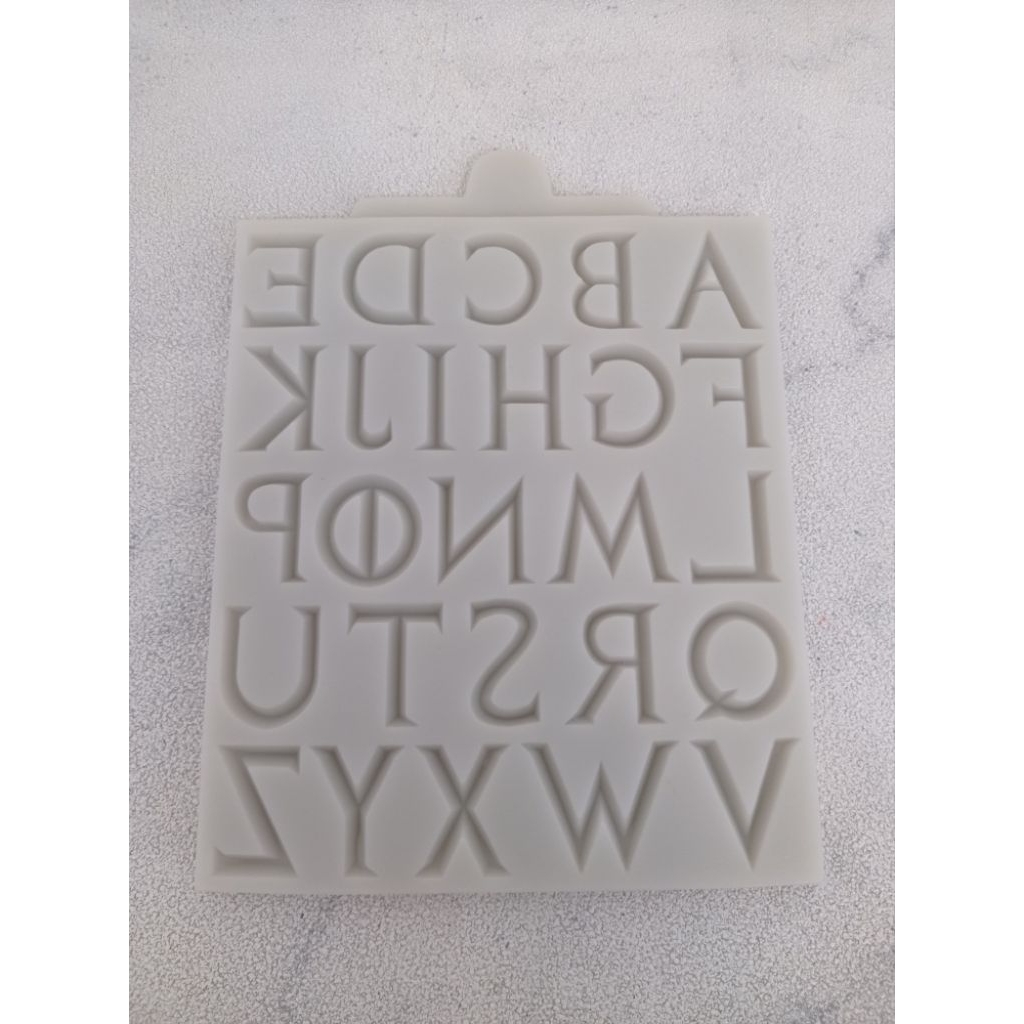 CETAKAN HURUF/CETAKAN FONDANT