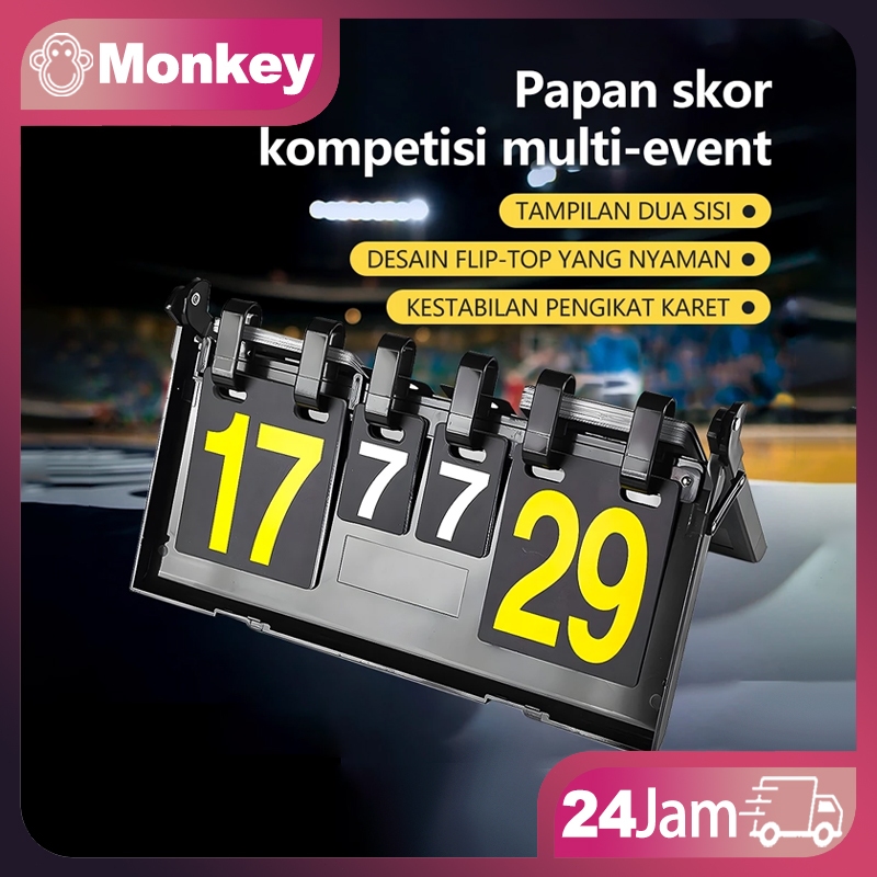 Kartu Skor papan Papan Skor 4 Digit Untuk Berbagai Olahraga Dan Permainan Seperti Bola Voli, Badmint