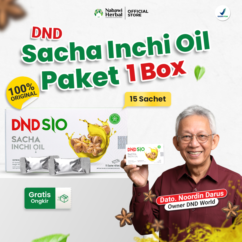 DND - Sacha Inchi Oil - Minyak Ekstrak Kacang Inchi Omega 369 Premium
