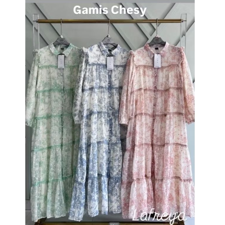 Dress gamis chesy lafreya
