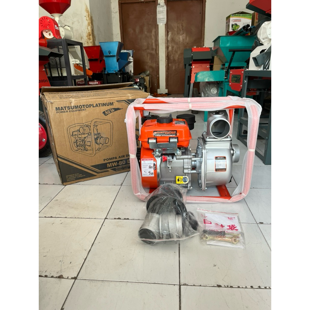 MESIN POMPA AIR DIESEL SOLAR 3 INCH MATSUMOTO MW 80 D