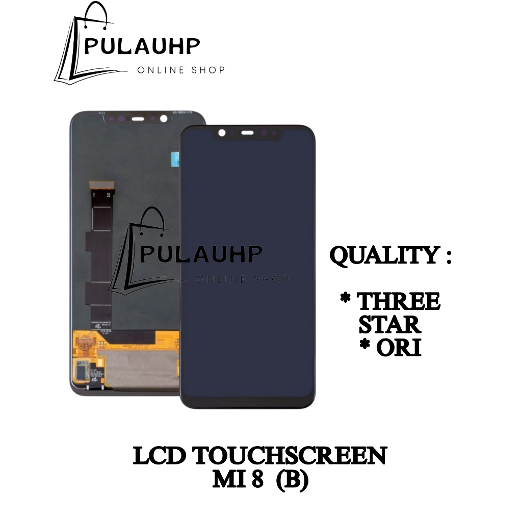 PULAU_HP LCD TOUCHSCREEN XIA0MI MI 8