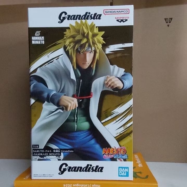 NARUTO SHIPPUDEN GRANDISTA MINATO NAMIKAZE 29497 (ORIGINAL BANDAI)