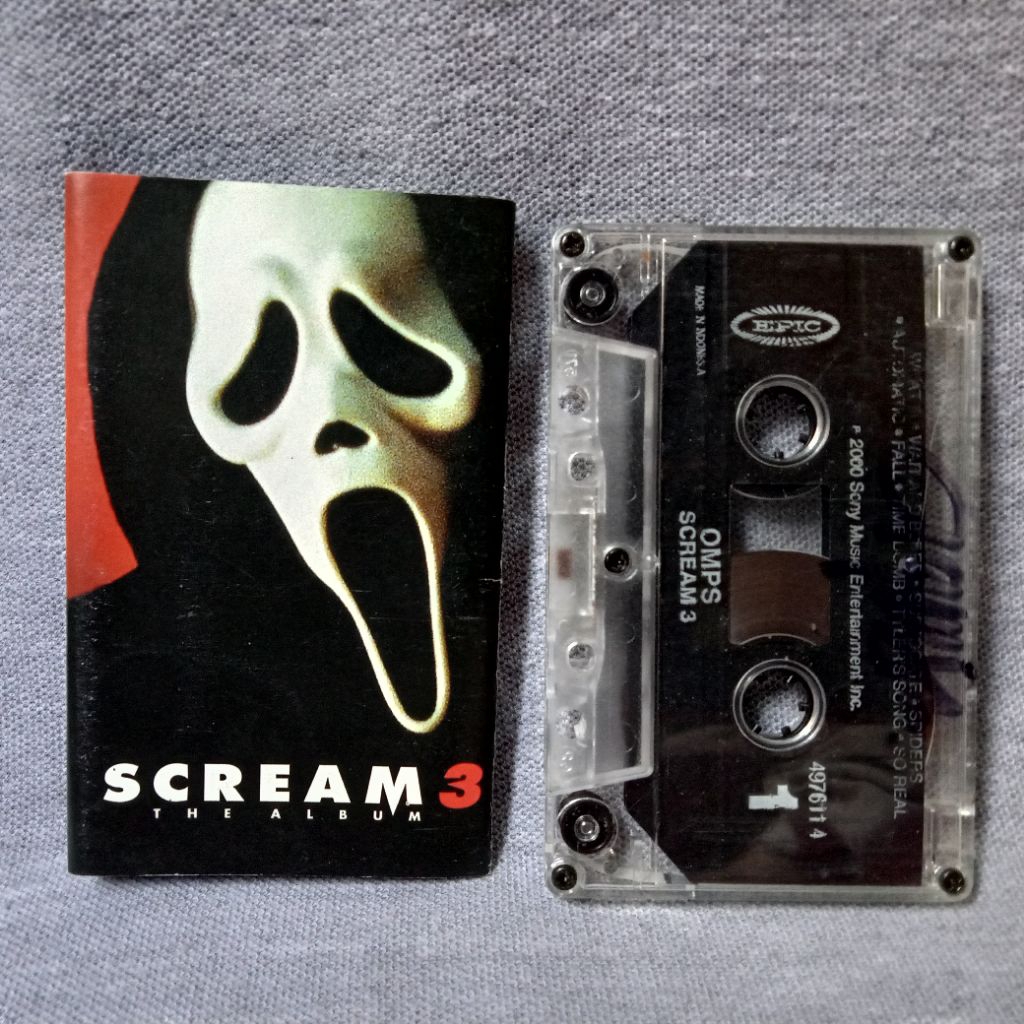 Kaset Pita Scream 3 The Album