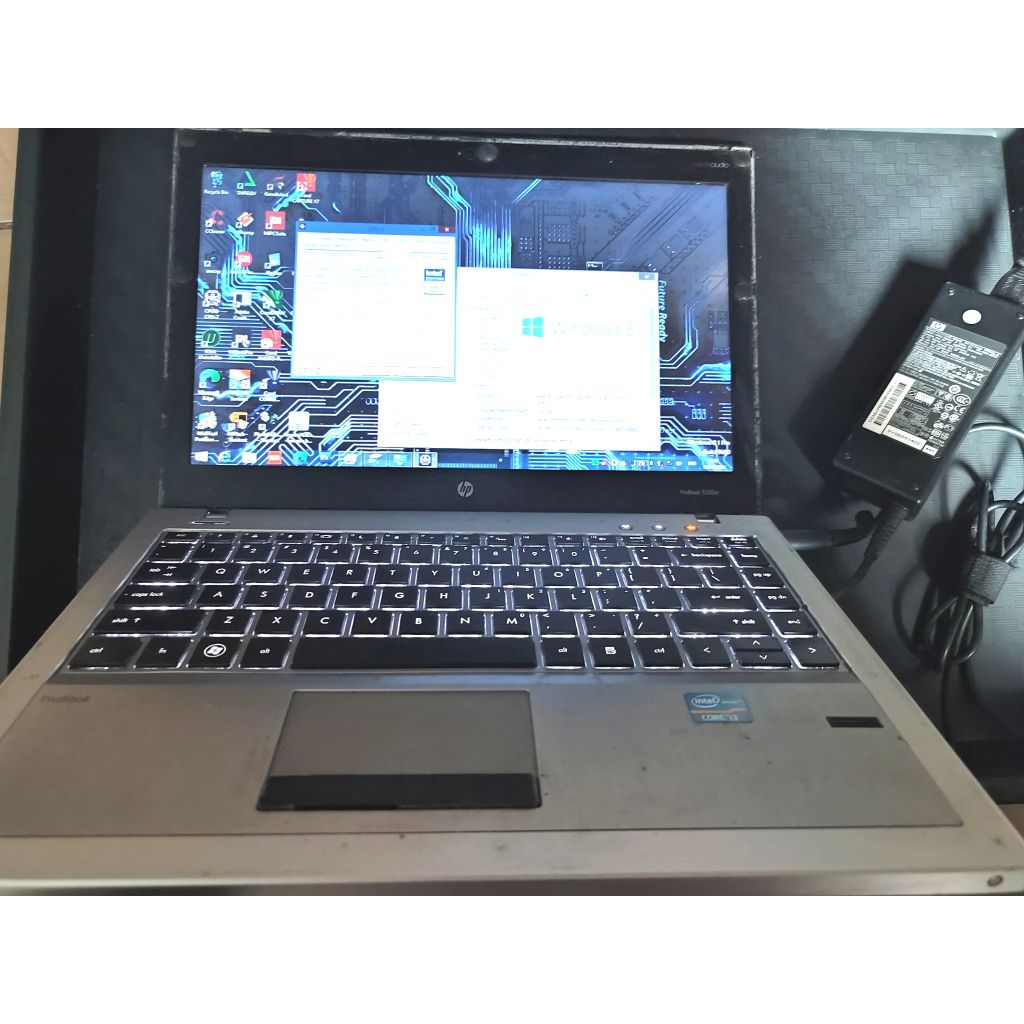 [GG] LAPTOP HP PROBOOK 5330M second build-up slim body keyboard nyala