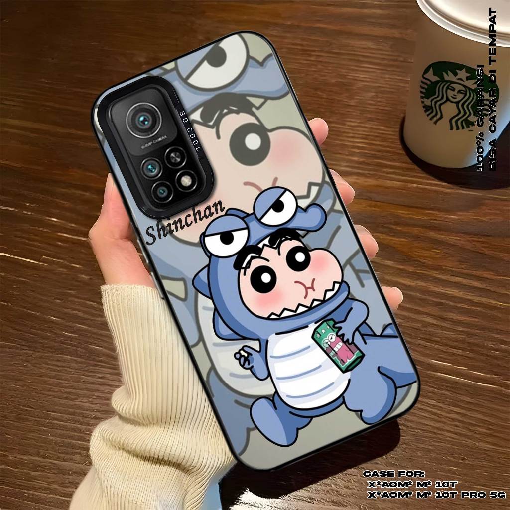 Case XIAOMI MI 10T - MI 10T PRO - Casing Mi Premium Matte Hard Casing - Case IMD - Case Hologram Mot