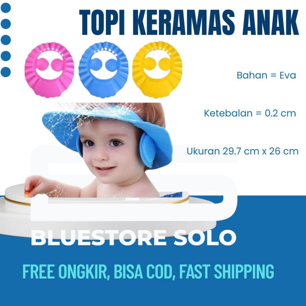 Topi Keramas Anak Bayi Topi Bayi Topi Keramas Pelindung Kelapa Keramas Anak