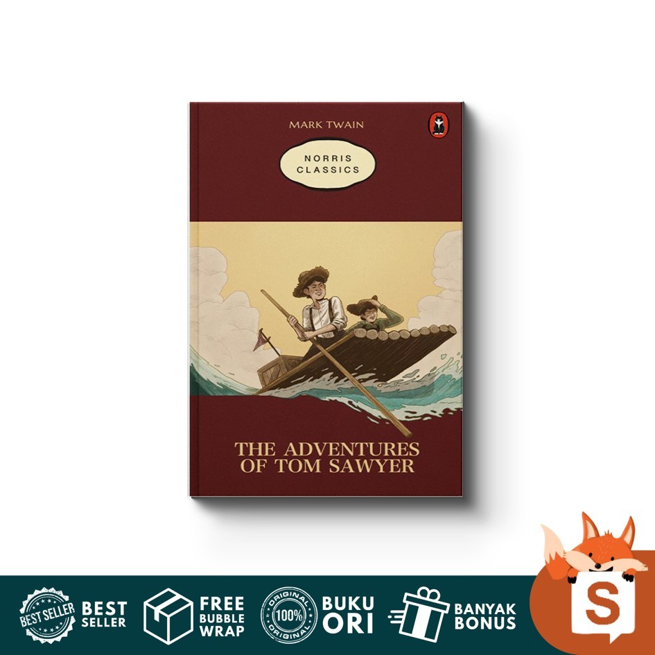 English Version - Buku The Adventures Of Tom Sawyer (Norris Classic)