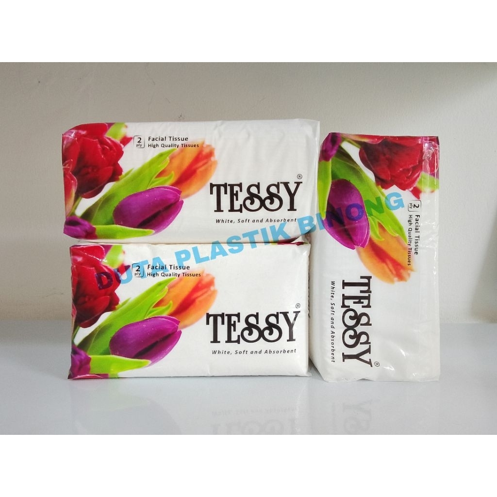 TISSUE TESSY 250 sheet 2ply /tissue murah per pcs
